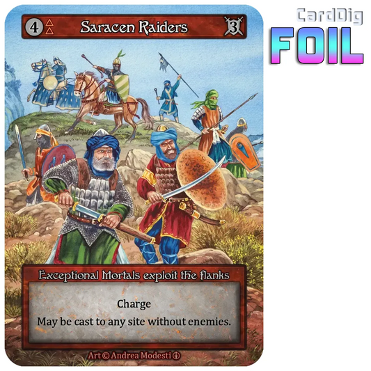 Saracen Raider - Foil (AL Exc)