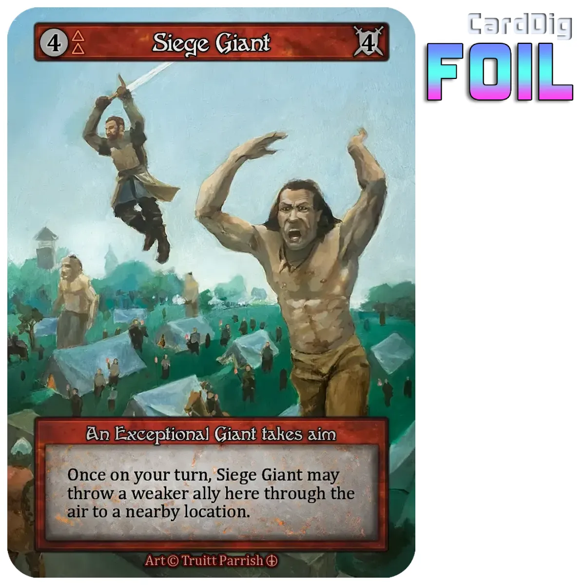 Siege Giant - Foil (AL Exc)