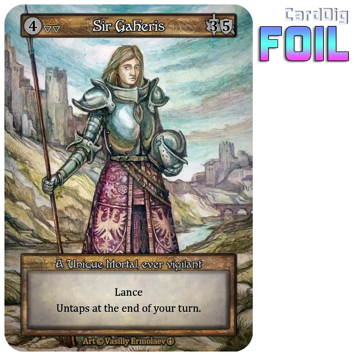 Sir Gaheris - Foil (AL Unq)