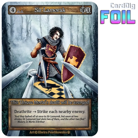 Sir Lamorak - Foil (AL Unq)
