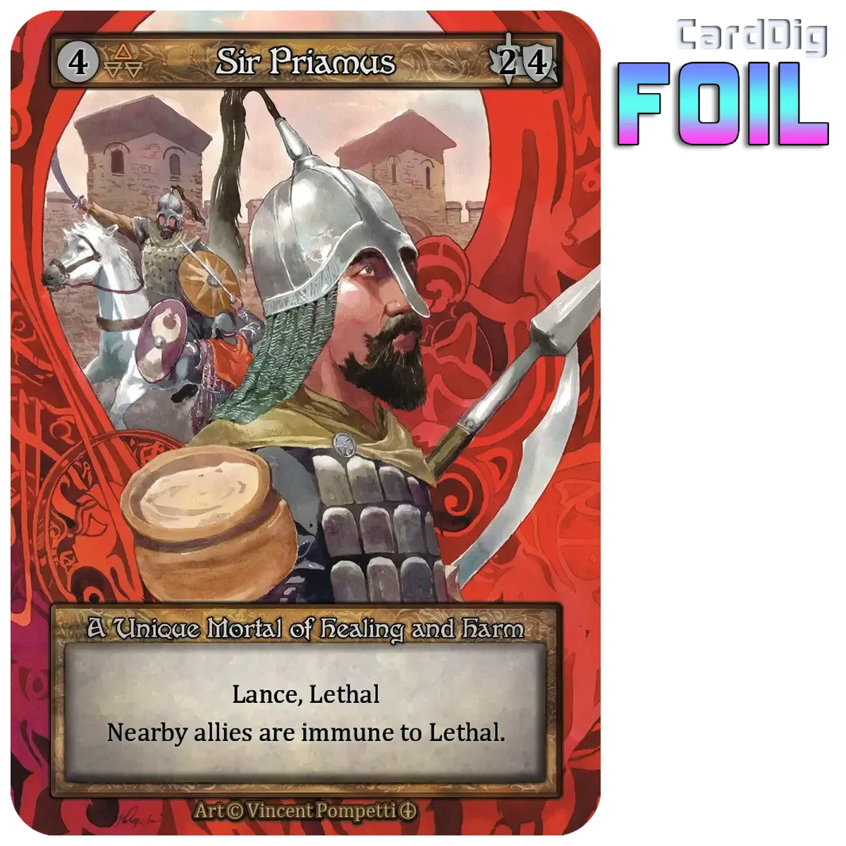 Sir Priamus - Foil (AL Unq)