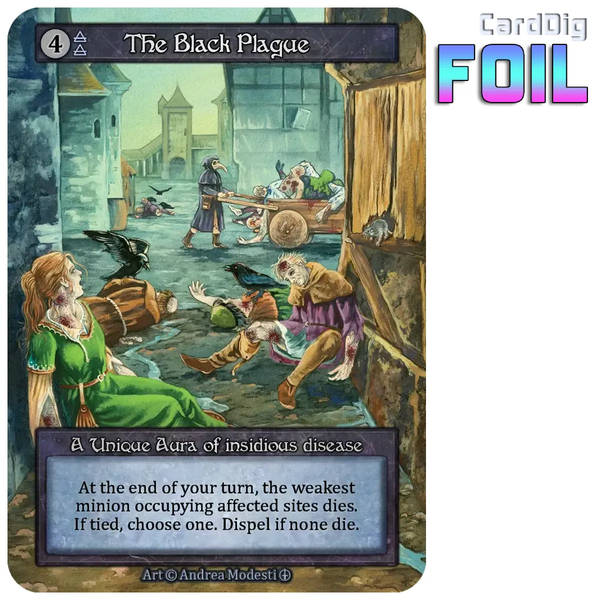 The Black Plague - Foil (AL Unq)