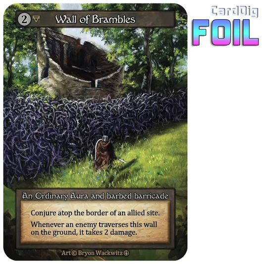Wall of Bramble - Foil (AL Ord)