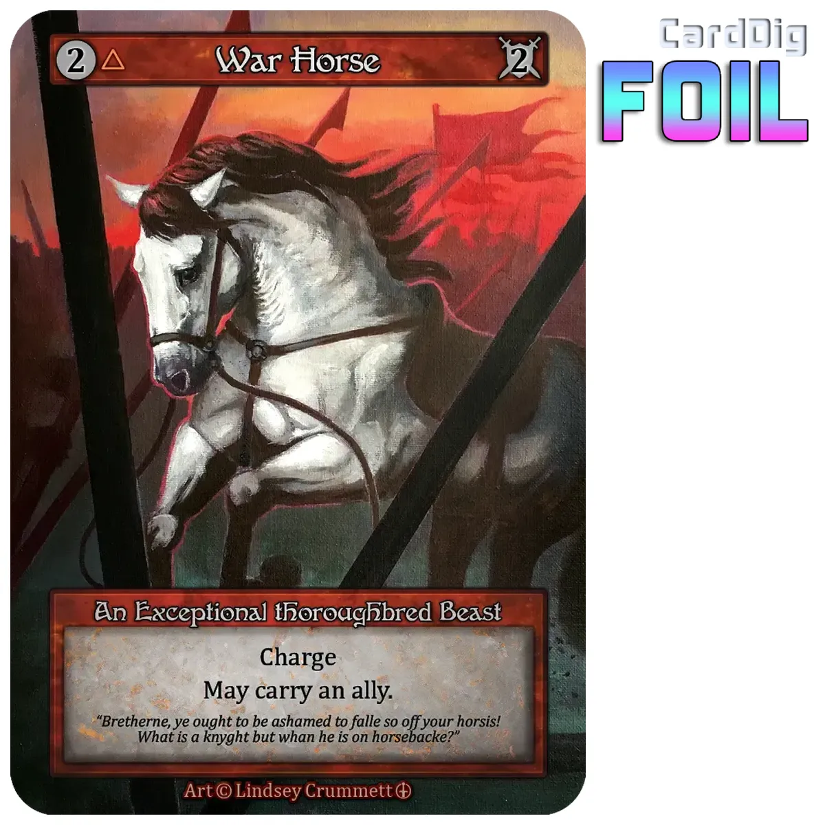 War Horse - Foil (AL Exc)