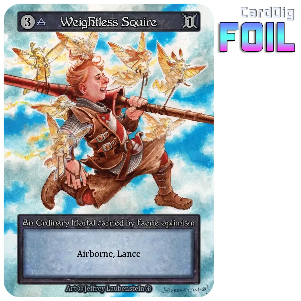 Weightless Squire - Foil (AL Ord)