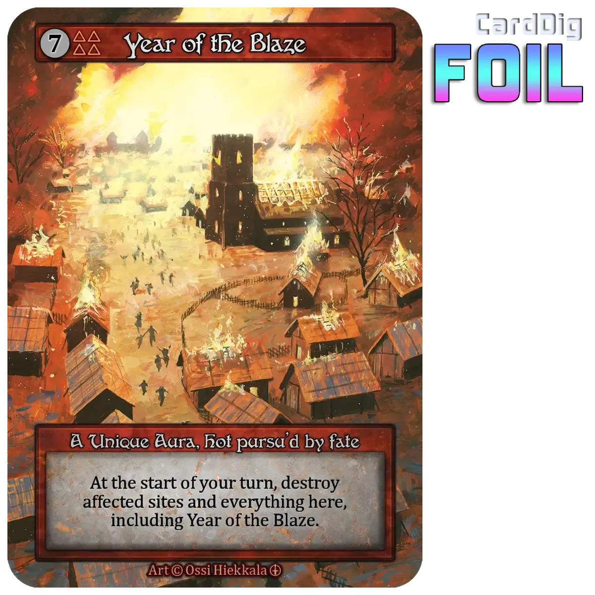 Year of the Blaze - Foil (AL Unq)