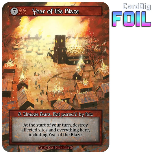 Year of the Blaze - Foil (AL Unq)