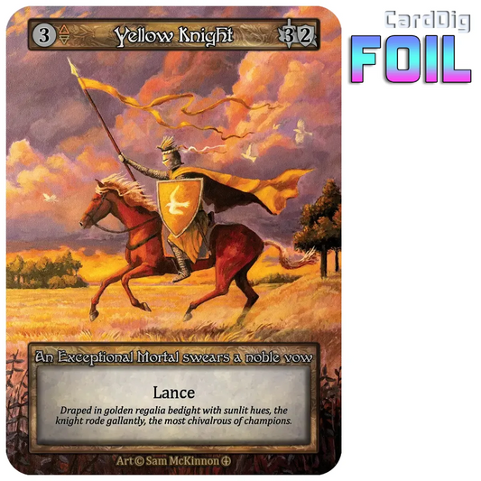 Yellow Knight - Foil (AL Exc)