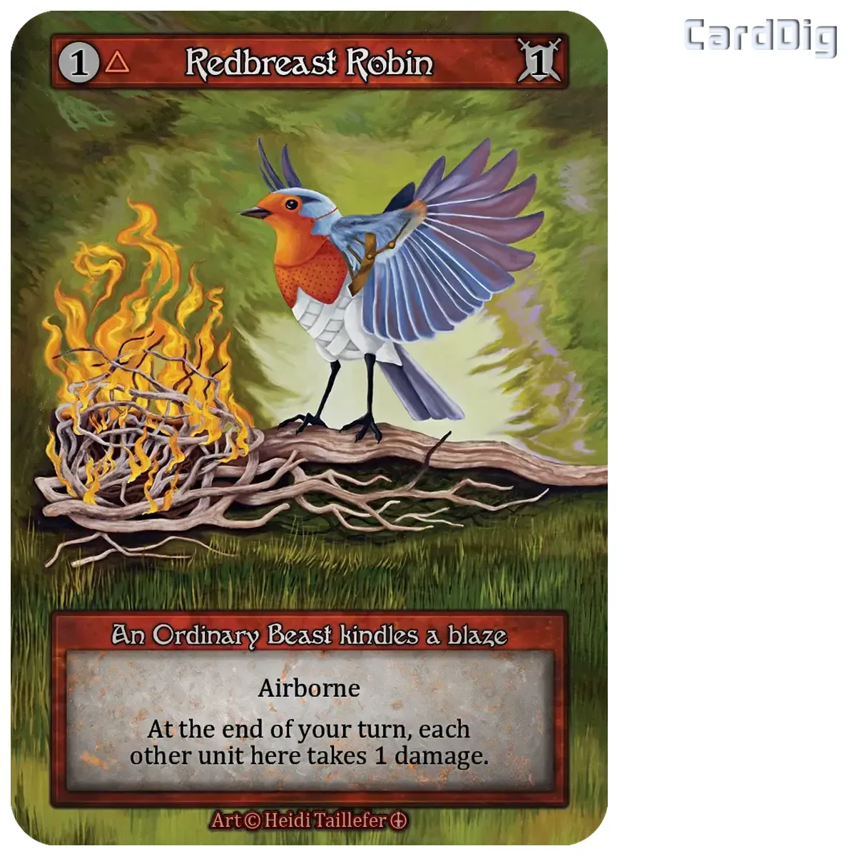 Redbreast Robin (AL Ord)