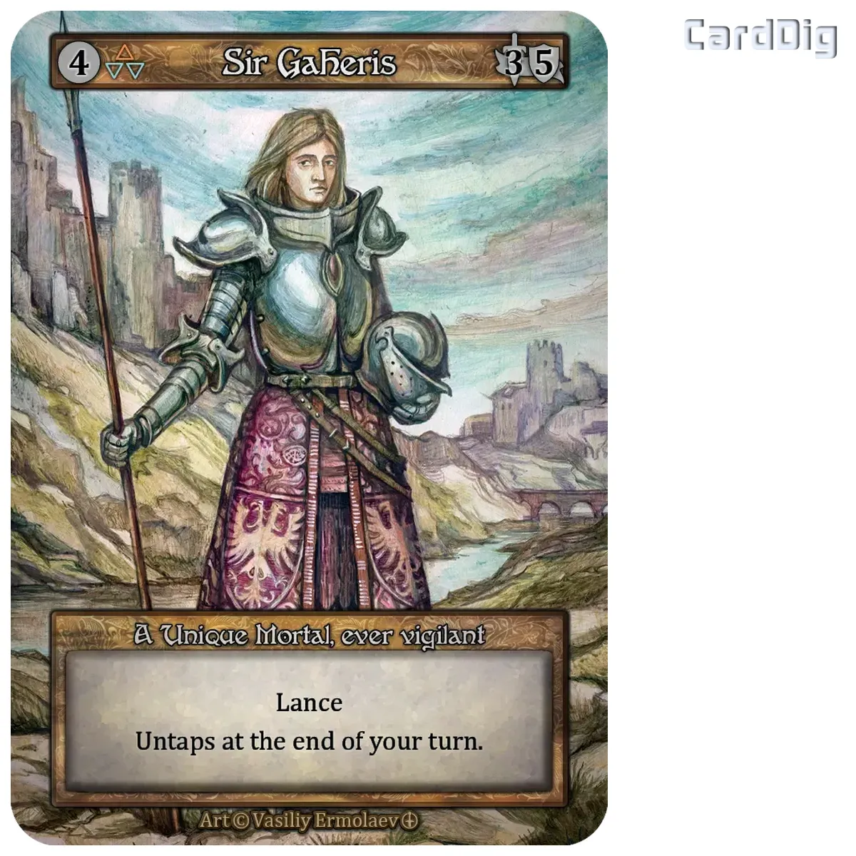 Sir Gaheris (AL Unq)