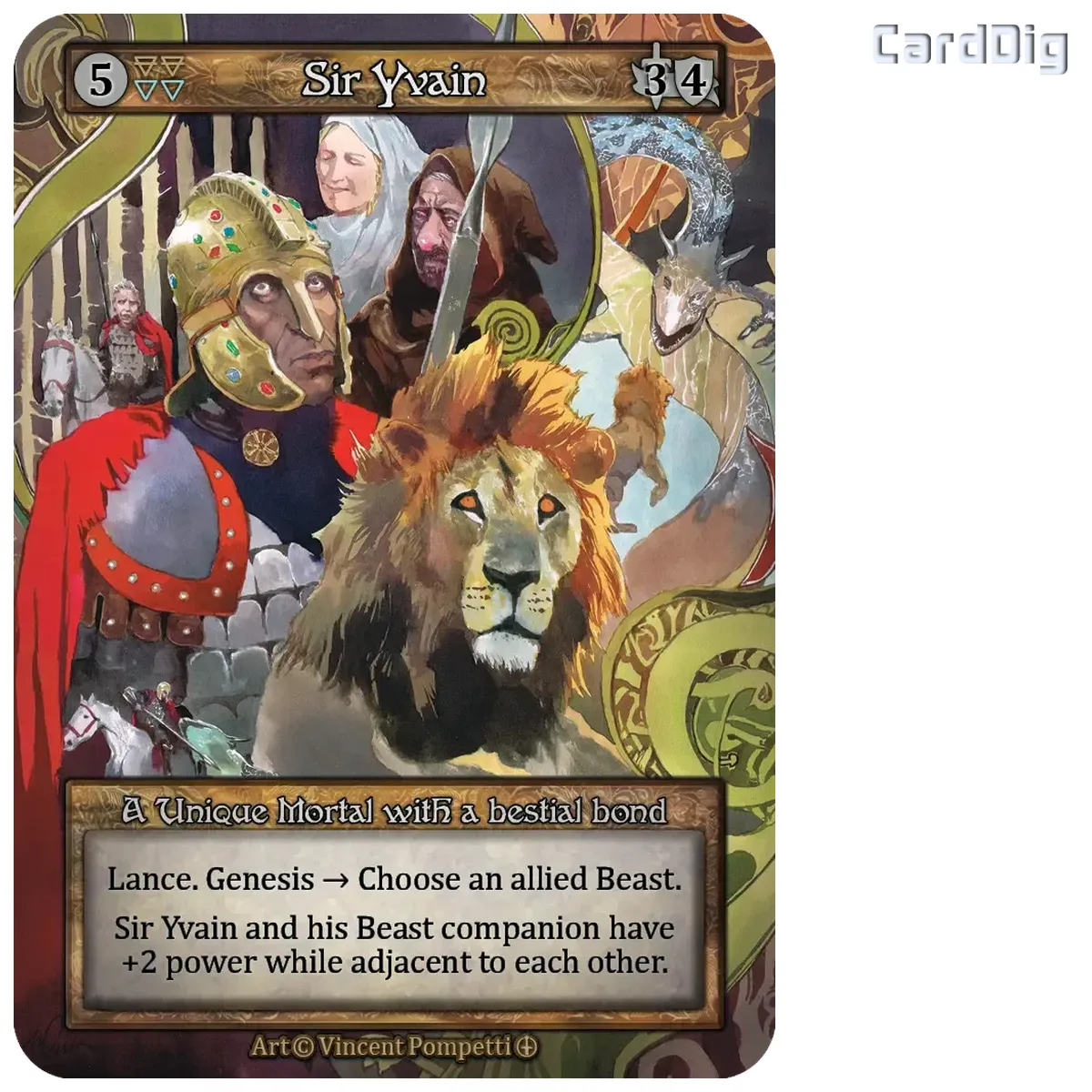 Sir Yvain (AL Unq)