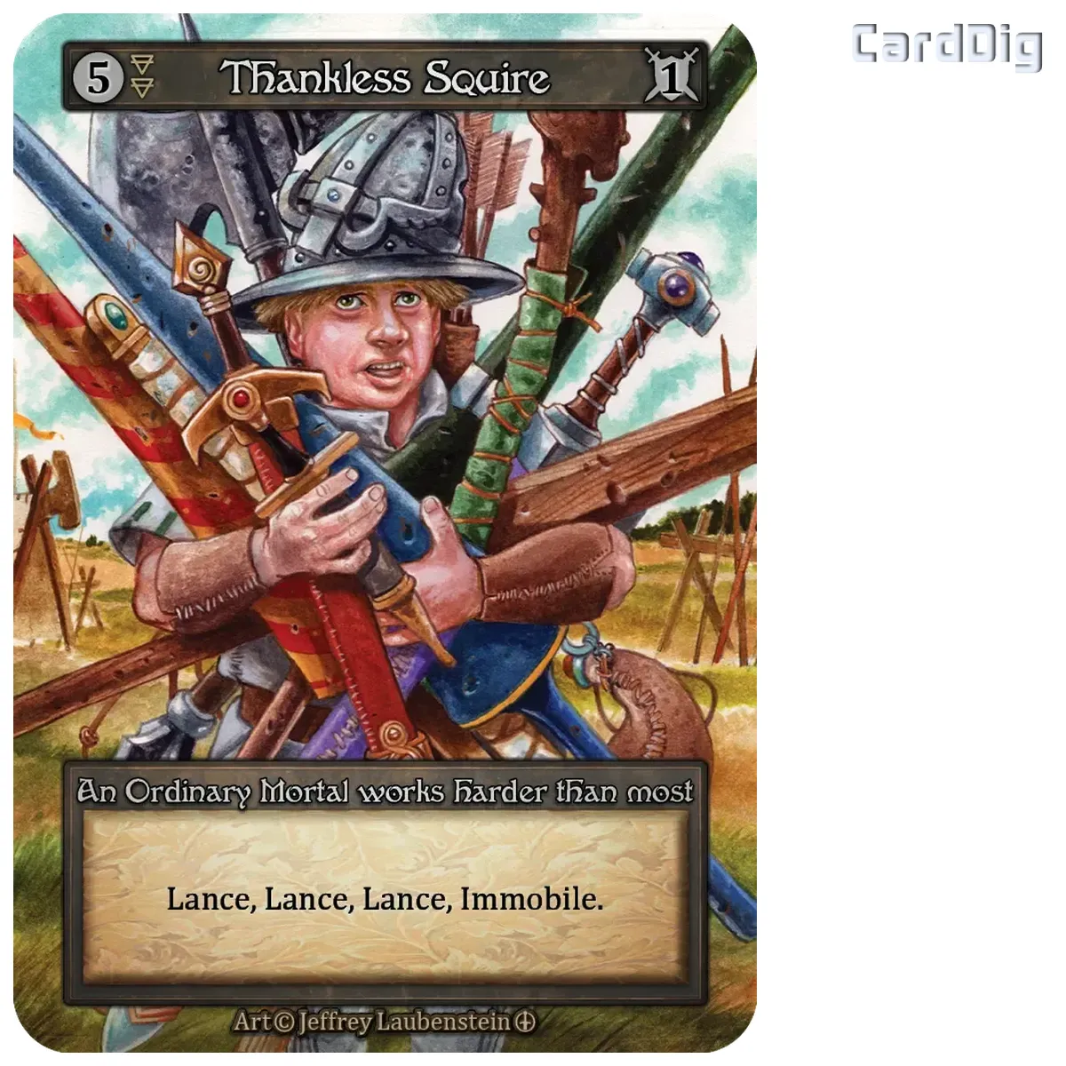 Thankless Squire (AL Ord)