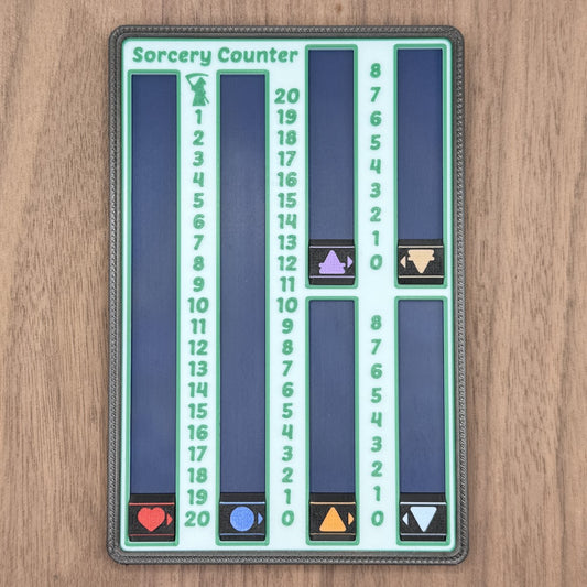 Sorcery Counter - Blue White Green