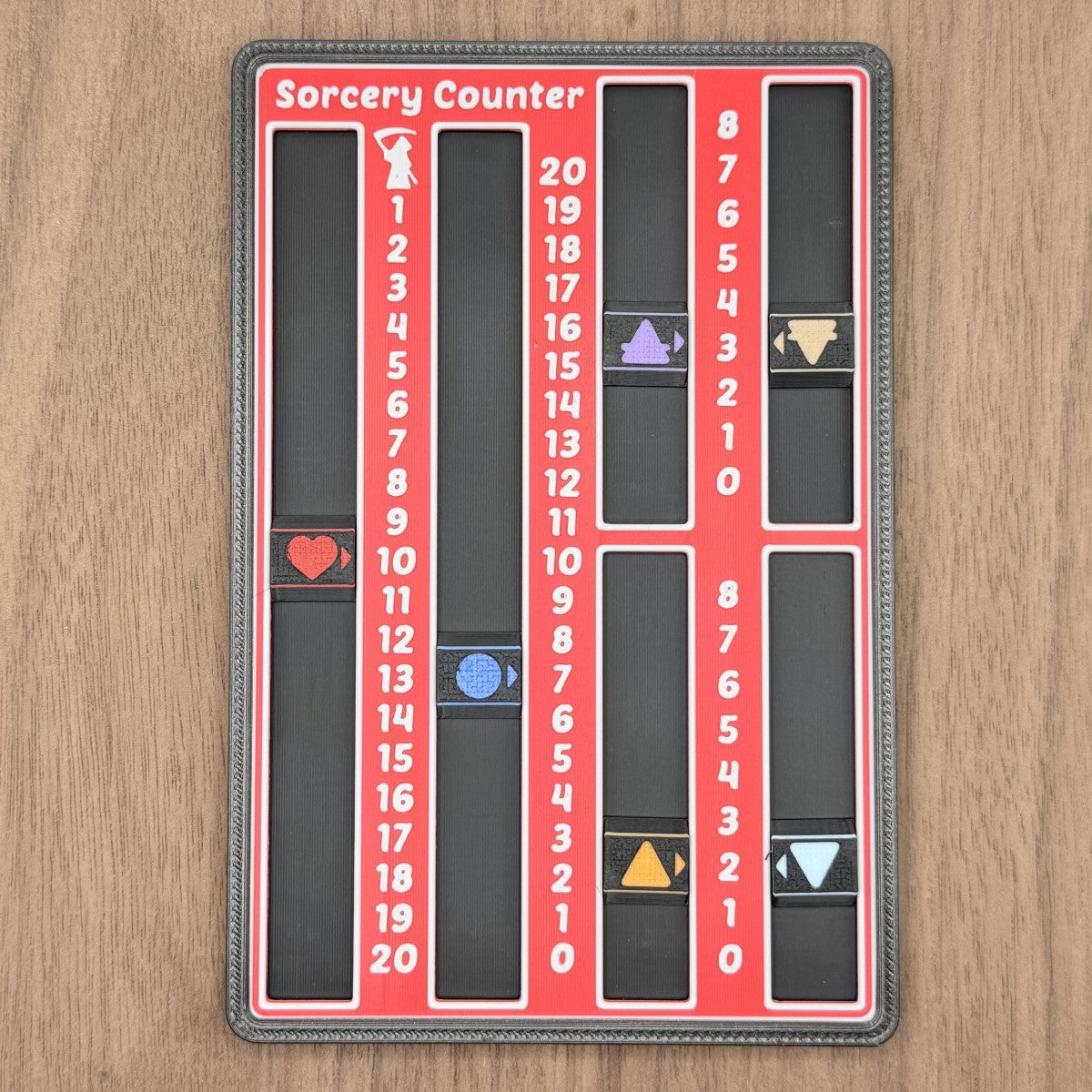 Sorcery Counter - Black Red White