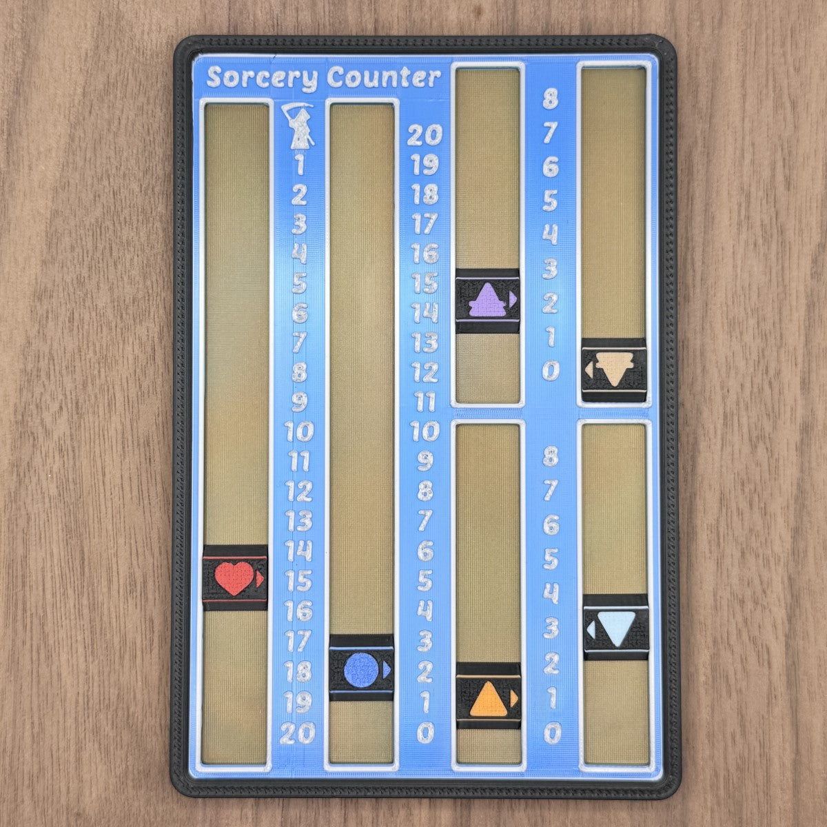 Sorcery Counter - Gold Blue Silver