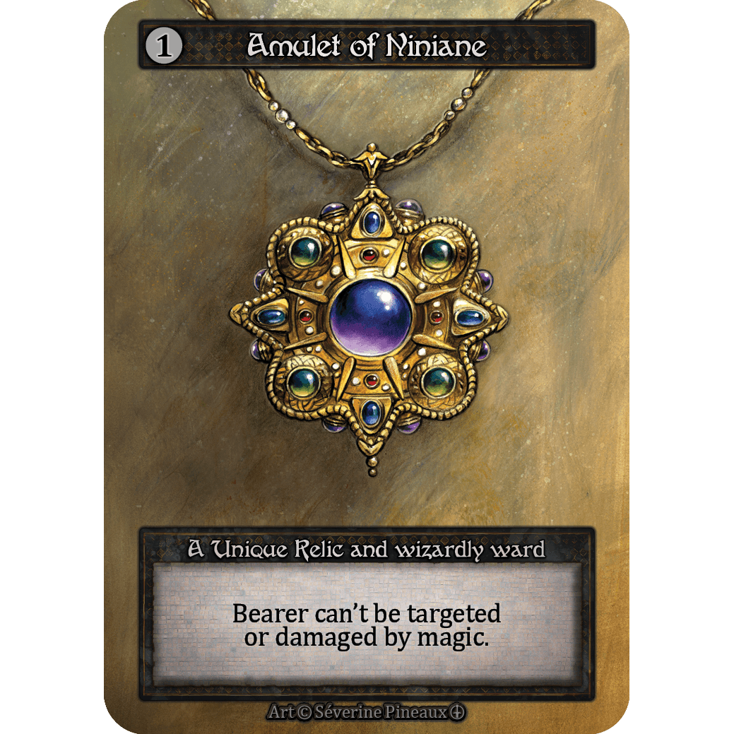 Amulet of Niniane (AL Unq)