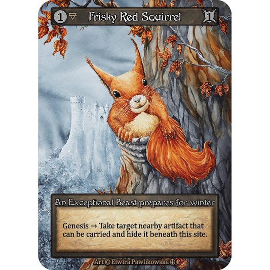 Frisky Red Squirrel (AL Exc)