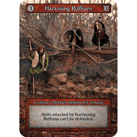 Harassing Ruffians (AL Ord)