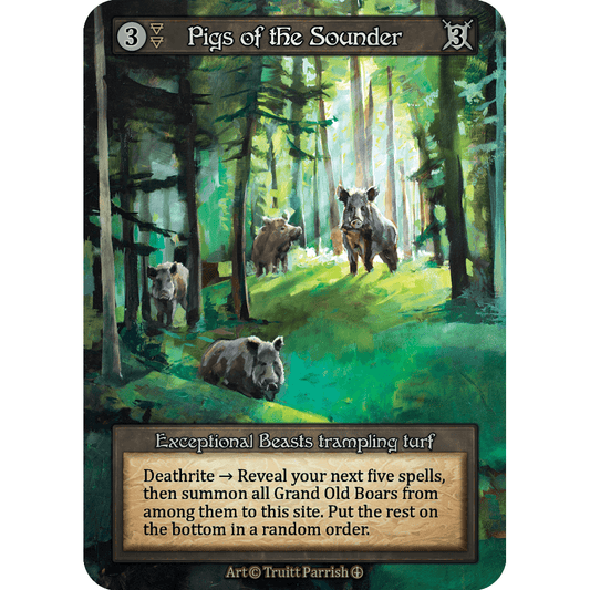 Pigs of the Sounder (AL Exc)